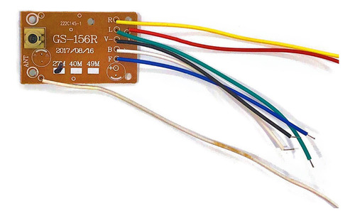 4ch Rc Control Remoto Transmisor Y Receptor Placa Pcb