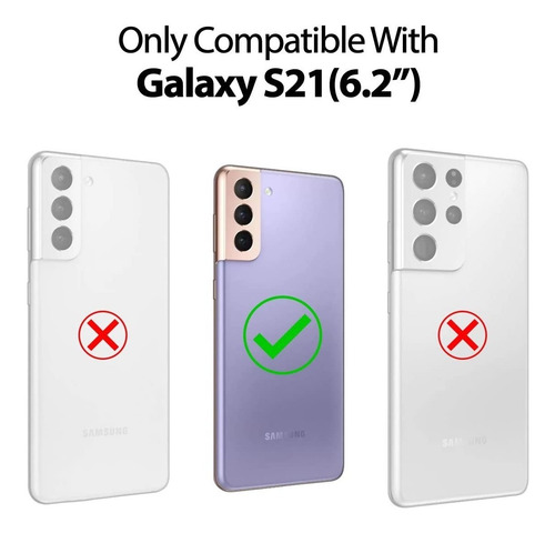 Imagen 2 de 6 de Funda Anticaida De Silicon Y Microfibra Antirayones Samsung