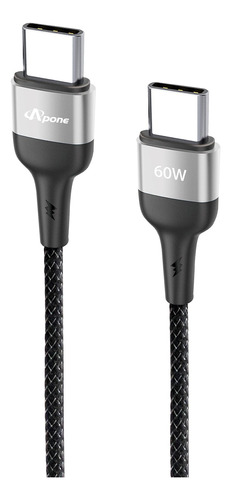 Cable X2und Tipo Usb C A C, 2m, Carga Rápida, Nylon Trenzado