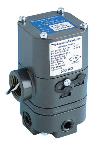 Imagen 1 de 1 de Transductor Electroneumático 4-20 Ma / 3-15 Psi