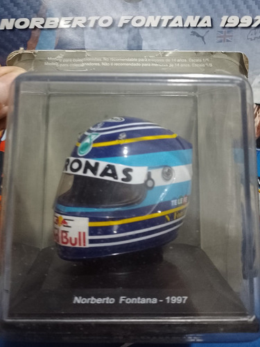 Coleccion Cascos F1. Norberto Fontana 1997. Nuevo