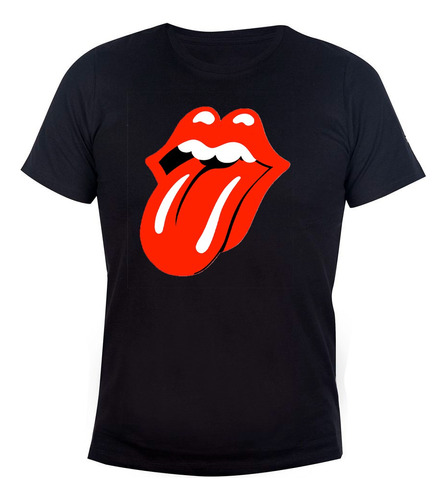 Remera Algodón Unisex The Rolling Stones Lengua