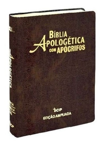 Bíblia Apologética Com Apócrifos Marrom  Rc