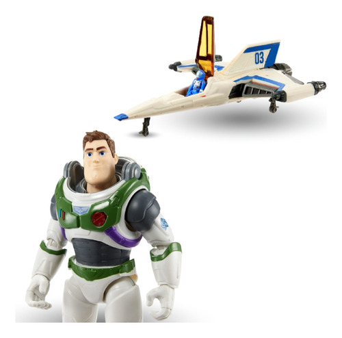 Paquete Figuras De Accion Buz Lightyear + Nave Espacial Xi-0