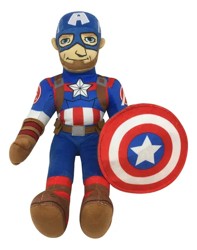 Almohada De Peluche Buddy Marvel Capitán América 50 Cm