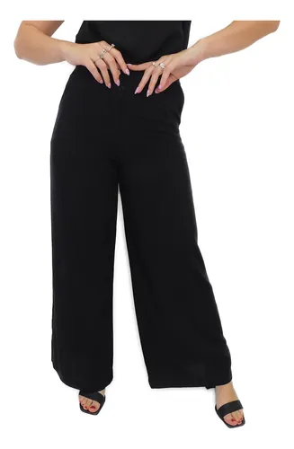 Pantalón Palazzo Elegante Mujer