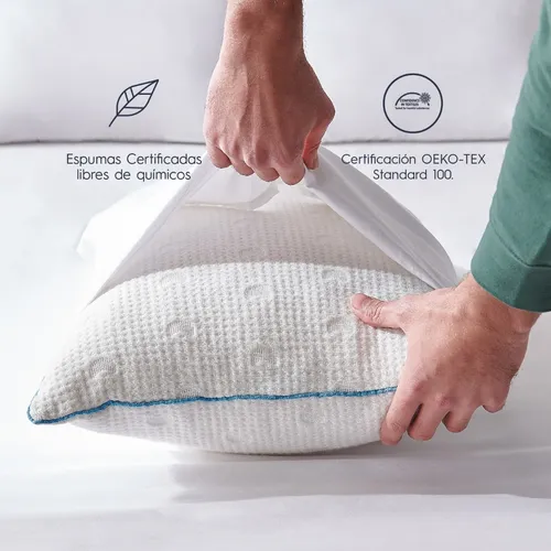 Imagen 6 de 9 de Almohada Luuna Memory Foam Ajustable, Regular