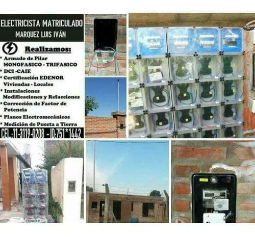 Imagen 10 de 10 de Electricista Matriculado Edenor Zona Norte Termografia Dci