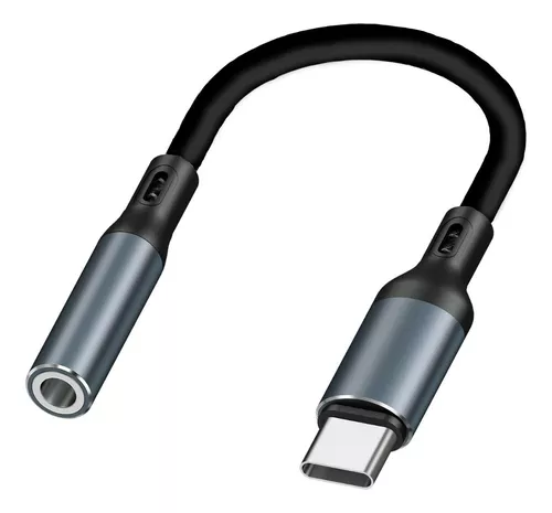 Cable Adaptador Usb Tipo C A Jack Audio 3.5mm Auriculares