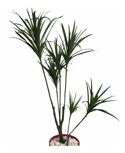 Triple Yucca - Planta Artificial Verde De 1,5m De Alto