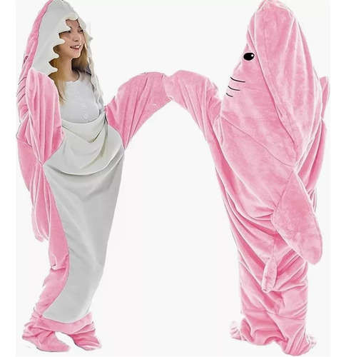 Pijama De Una Pieza Con Forma De Tiburón, Ideal For Dormir