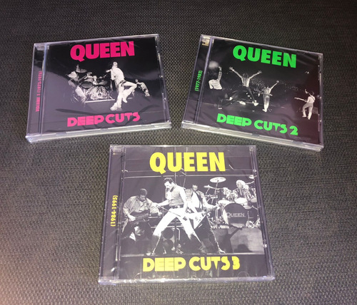 Queen Deep Cuts 1, 2 Y 3 Lote X 3 Cds Nuevos 