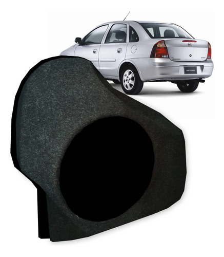 Caixa Selada P/ Subwoofer 12poleg Corsa Sedan Frente Montana