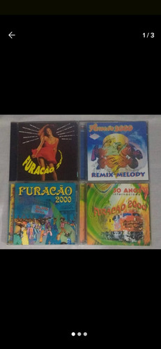 Cd Furacão 2000 - 4 Cds Remix Melody Black Soul 30 Anos Edição Limitada