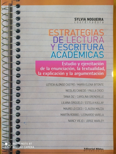 Estrategias De Lectura Y Escritura Académica / Nogueira