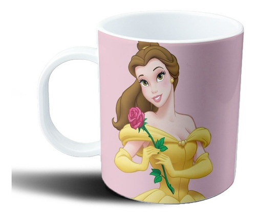 Taza De Plastico - La Bella Y La Bestia