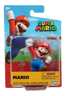 Figura Muñeco Nintendo Super Mario Bros 7cm Oficial Lelab