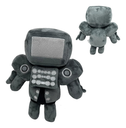  Peluche Skibidi Toilet Titan Tv Man Gris 