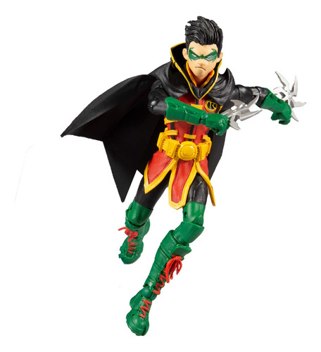 Mcfarlane - Dc Multiverse 7 Figuras - Damien Wayne Robin