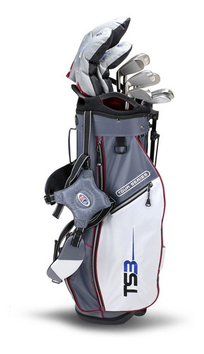 Imagen 2 de 4 de Rieragolf Set Junior Golf Us Kids Bordo Tour Series10-12años