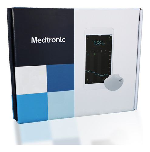 Medtronic Guardian Connect monitor continuo glucosa color blanco