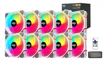 Comprar Cooler Aigo Am12 Pro Branco Argb+pwm 10 Fans+controladora+ir