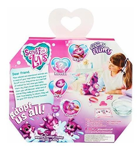 Imagen 2 de 3 de Little Live Scruff-a-luvs - Amigos - Mascota De Rescate De M