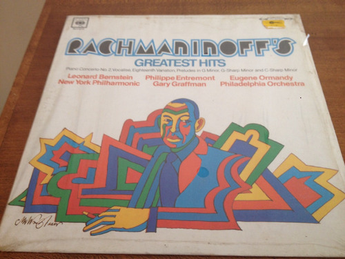 Rachmaninoff's Greatest Hits Piano Disco De Acetato Lp