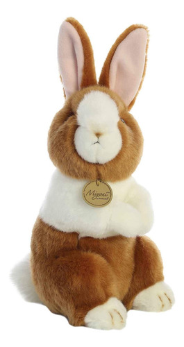 Imagen 4 de 10 de Conejo De Peluche Holandes Aurora Miyoni Suave Felpa Juguete