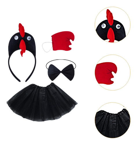 Disfraz De Pollo Disfraz De Para El Accesorio De Cosplay De