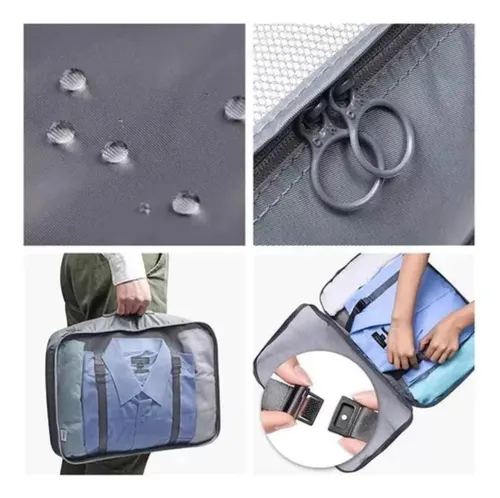 Organizador Kit Viajero 7 Unidades