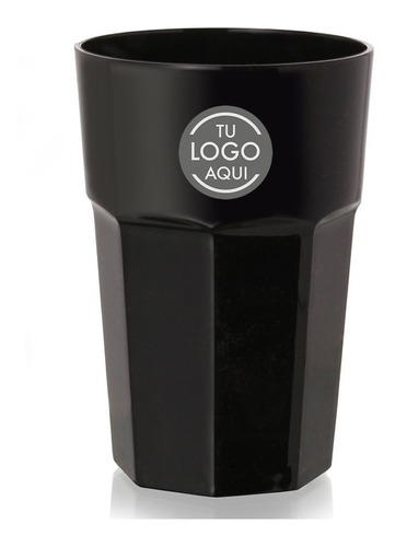 Imagen 1 de 7 de 100 Vaso Bristol Plástico 520 Cm3 Con Impresión Tu Logo