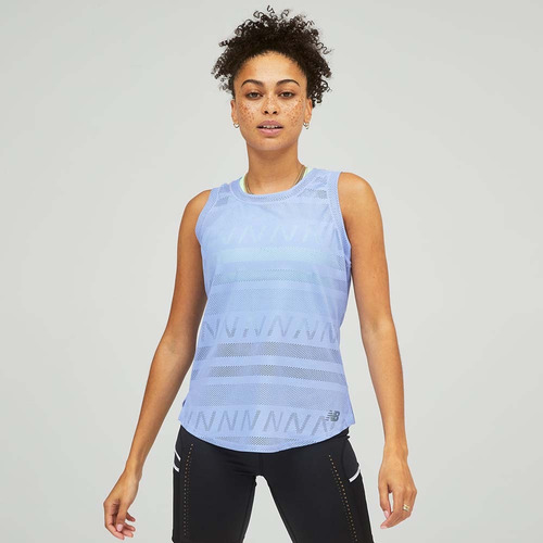 Musculosa Mujer New Balance Q Speed Jacquard Tank Wt13276