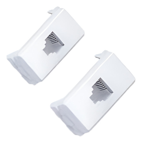 Módulo Tomada Rj11 Equille 1 Módulo 2 Fios Branco Weg