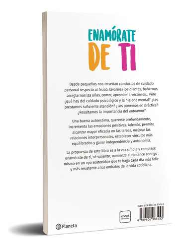 Libro. Walter Riso.enamórate De Ti El Valor De La Autoestima