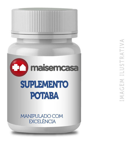 Potaba (aminobenzoato de potasio) 500 mg: factura de sabor manipulada de 60 cápsulas