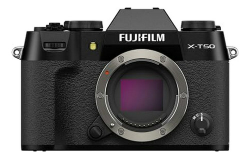 Corpo de câmera digital sem espelho Fujifilm X-t50 - preto