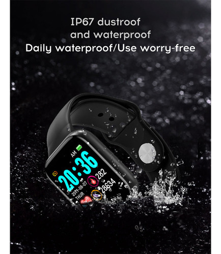 Reloj Inteligente Y68 Reloj Deportivo Bluetooth Para Estudia