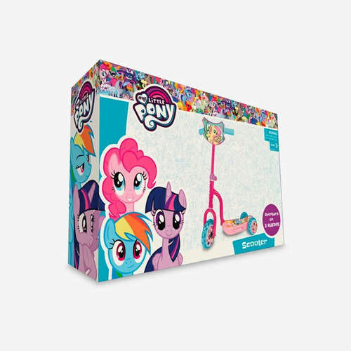 Scooter 3 Ruedas Unibike My Little Pony