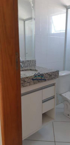 Cobertura Com 2 Dormitórios(01 Suíte)espaço Gourmet,02 Vagas Cobertas À Venda, 146 M² Por R$ 425.000 - Vila Humaitá - Santo André/sp - Co0506