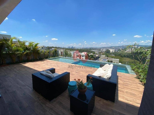 Imagem 10 de 27 de Tambor 10 - Casa Com 4suítes À Venda, 505 M² Por R$ 5.390.000 - Alphaville - Santana De Parnaíba/sp - Ca6378