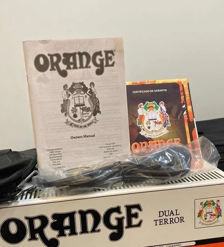 Promoção Cabeçote Orange Dual Terror E Bag Amplif Valvulado