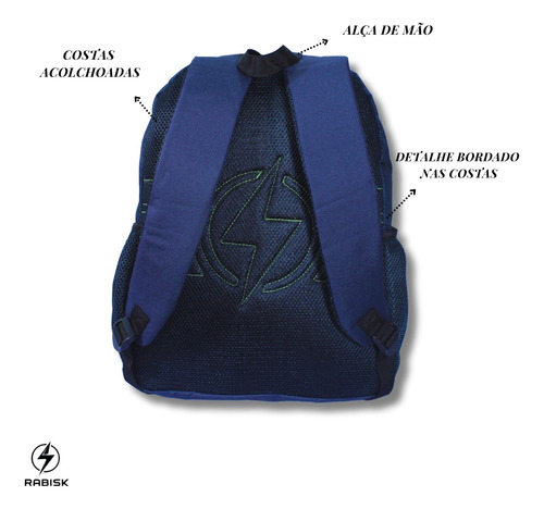 Mochila 20l Notebook Resistente Reforçada Acolchoada Confort