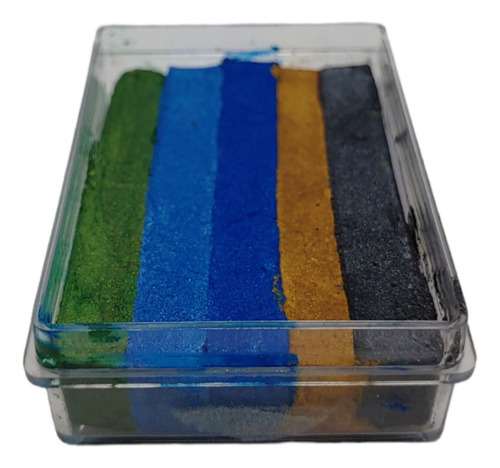Rainbow Cake Metalico #5 Pintacaritas Body Paint Cosmetico