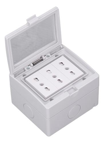 Enchufe De Pared Impermeable Ip55 Carcasa Retardante De