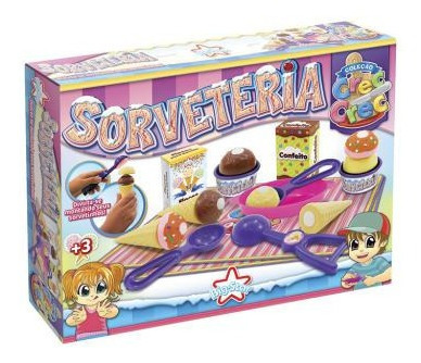 Imagem 1 de 2 de Brinquedo Festa Sorveteria - Crec Crec