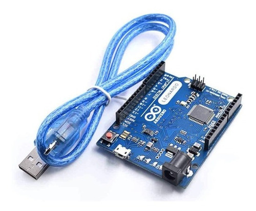 Tarjeta Arduino Leonardo Atmega32u4 Compatible + Cable Usb