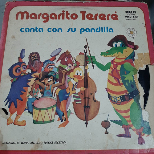 Vinilo Margarito Terere Canta Con Su Pandilla Ww If1