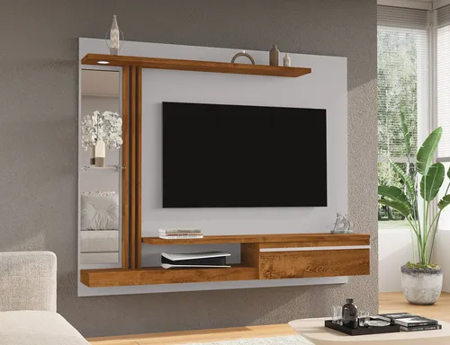 Painel  Para Tv Denver Até 55 Polegadas 160cm Led 1 Porta