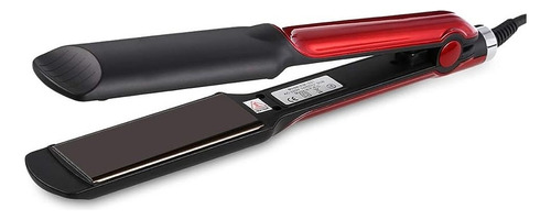 Plancha Para Cabello Profesional Revolution Ceramic Titanium Color Negro